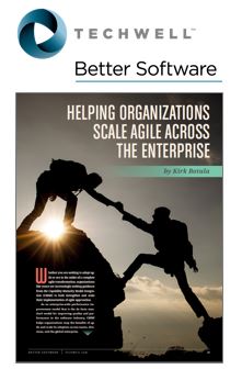 Helping Organizations Scale Agile Across the Enterprise